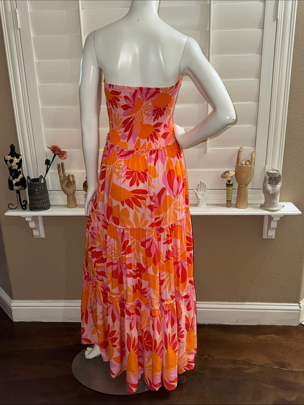 Abel the Label Rumi Strapless Maxi Dress - Picture 4 of 10